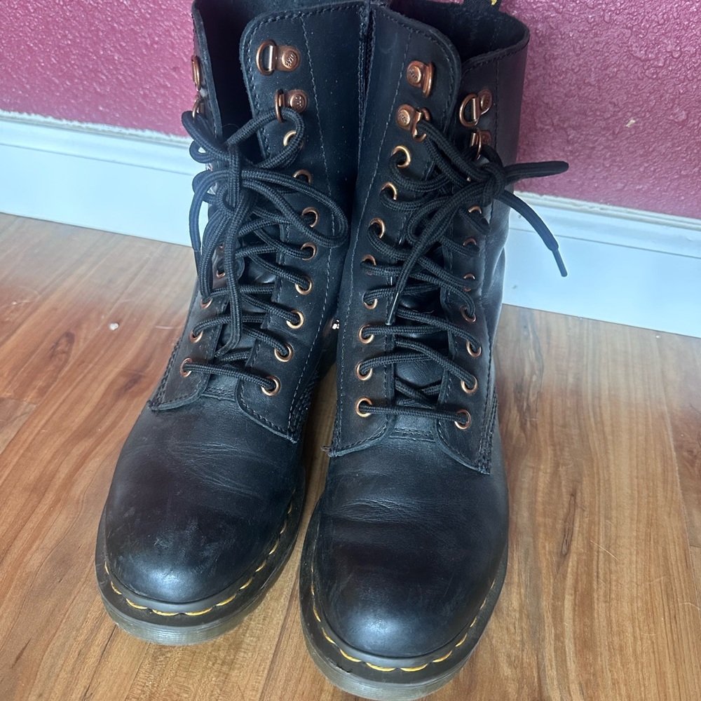 Doc Martens with Rose gold accents